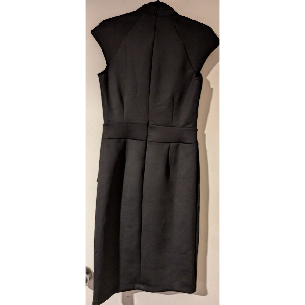 Sexy black dress with cut out neckline medium fit   NEW LBD - Picture 6 of 7